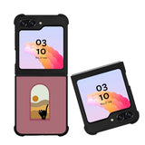 Cat the Window FZ0242 Samsung Galaxy Z Flip 5 2023 5G Case