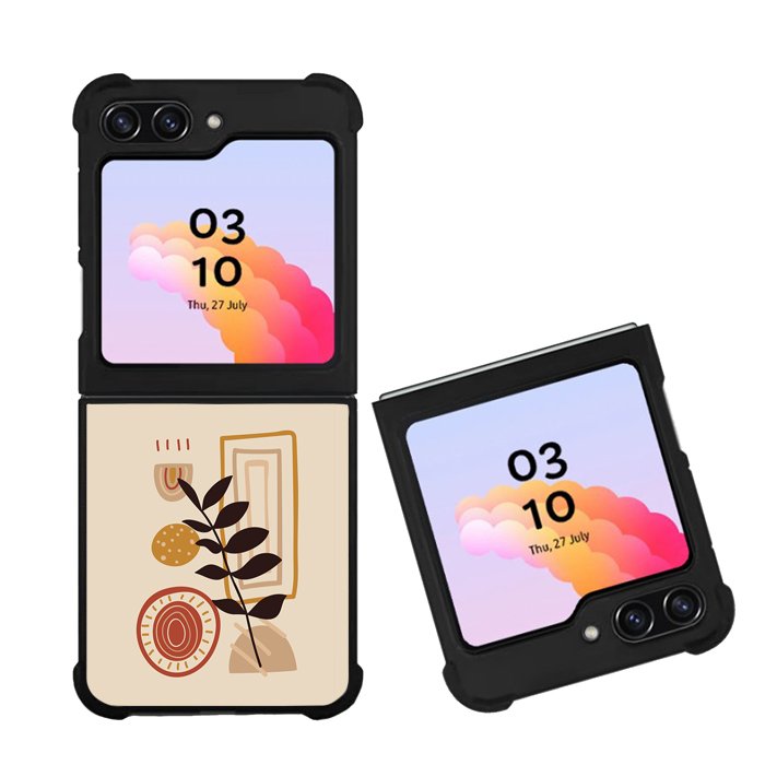Art Leaves Shapes FZ0288 Samsung Galaxy Z Flip 5 2023 5G Case