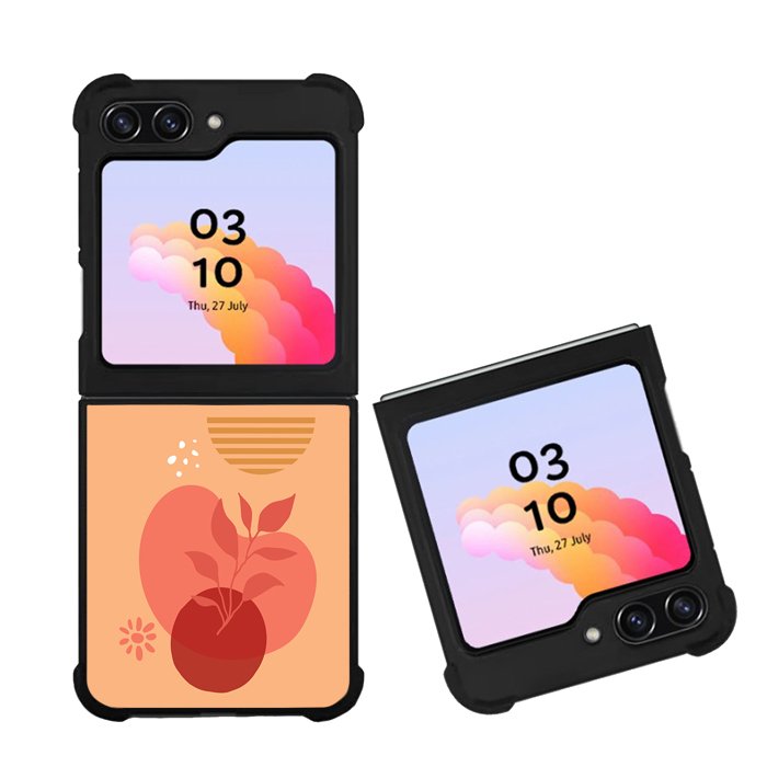 Flower Leaves FZ0313 Samsung Galaxy Z Flip 5 2023 5G Case