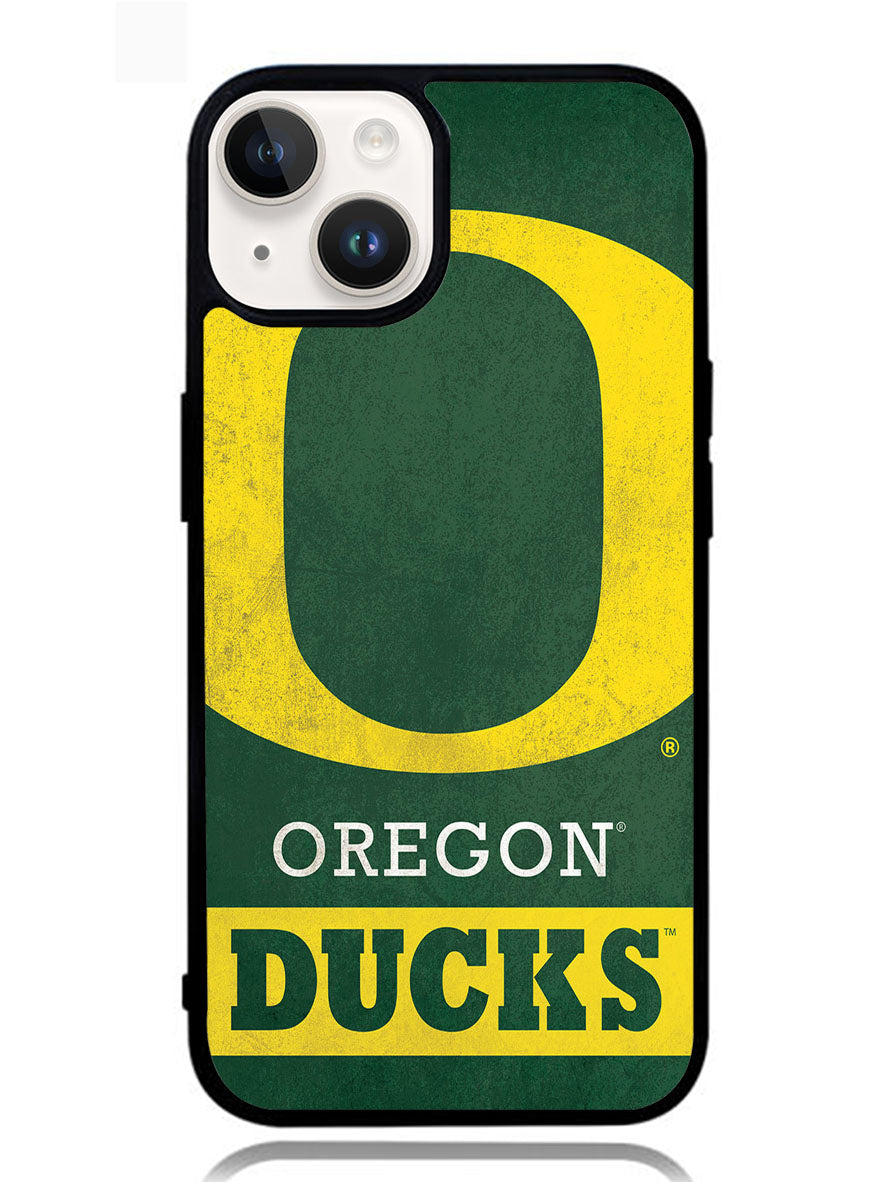 Oregon Ducks Logo 3rd iPhone 14 Plus Case