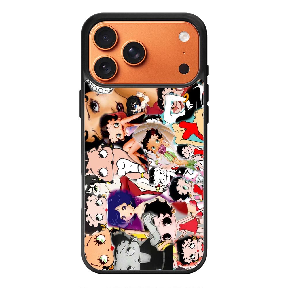betty boop collage iPhone 17 Pro Max Case OV4144