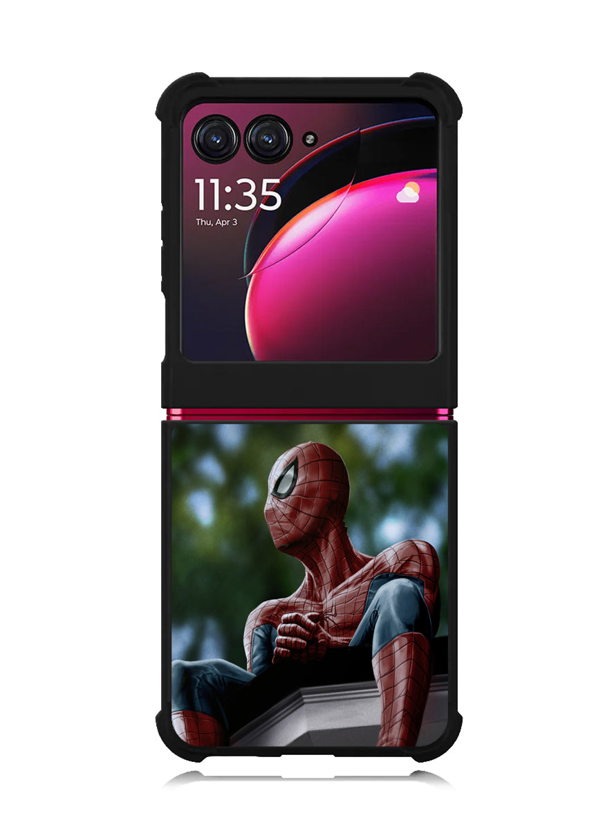 SPIDER MAN J COLE FOREST HILLS Motorola Moto Razr Plus 2023 , Moto Razr+ 2023 Case OV2501