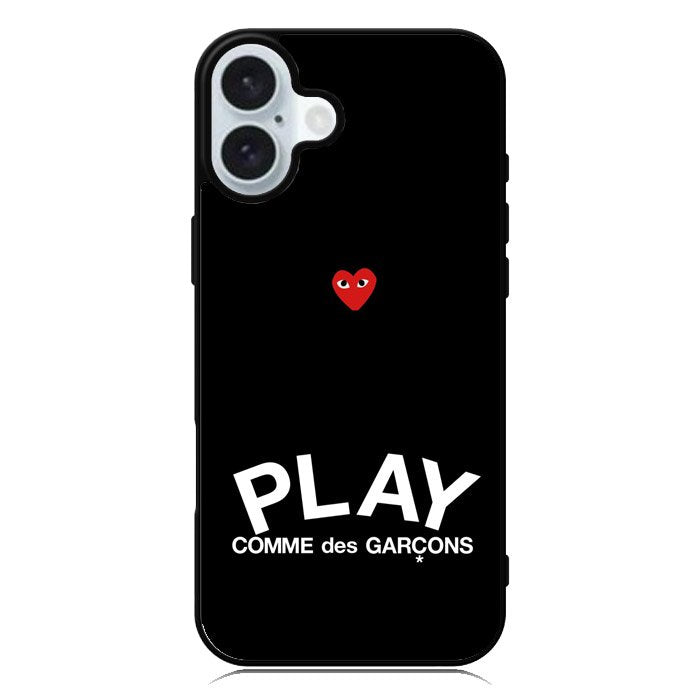 comme des garcons play XiPhone 16 Plus Case QC0729