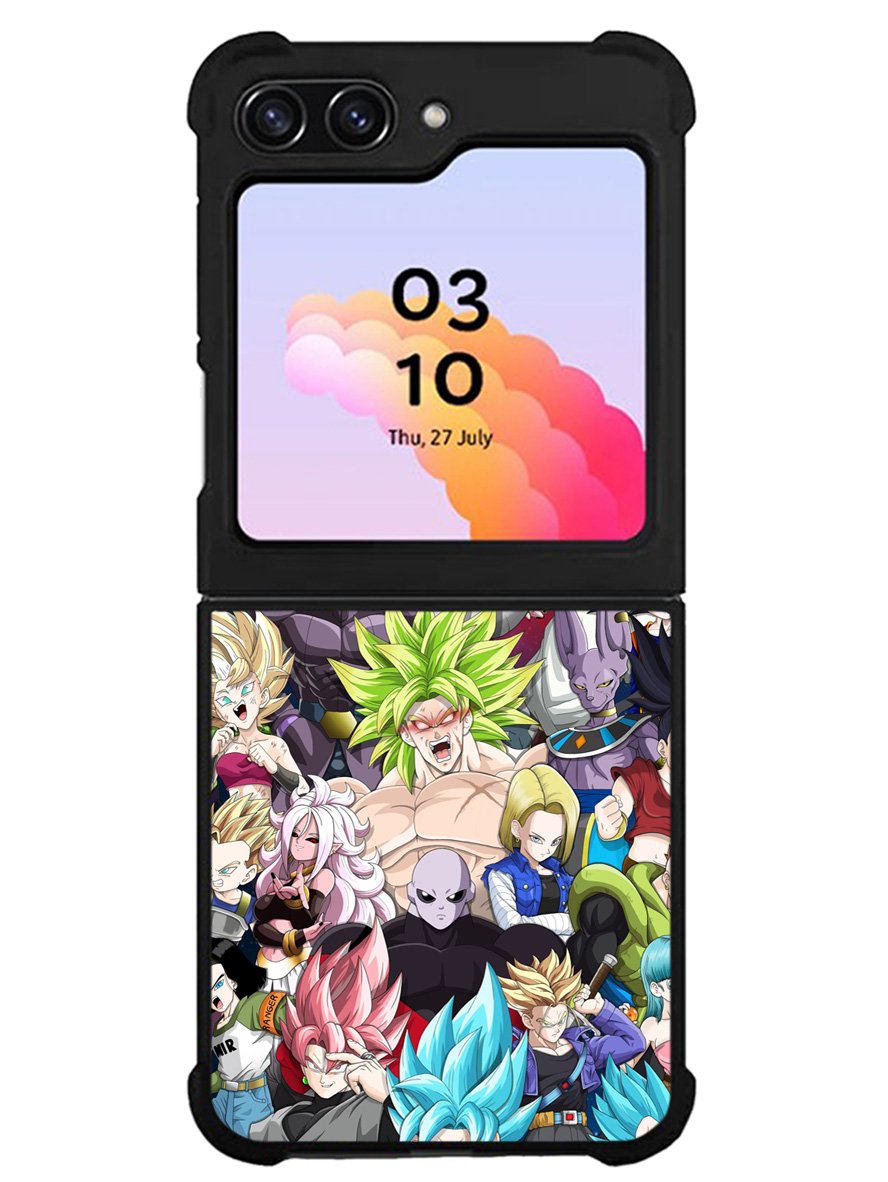 Dragon Ball Collage Samsung Galaxy Z Flip 5 5G 2023 Case OV4764