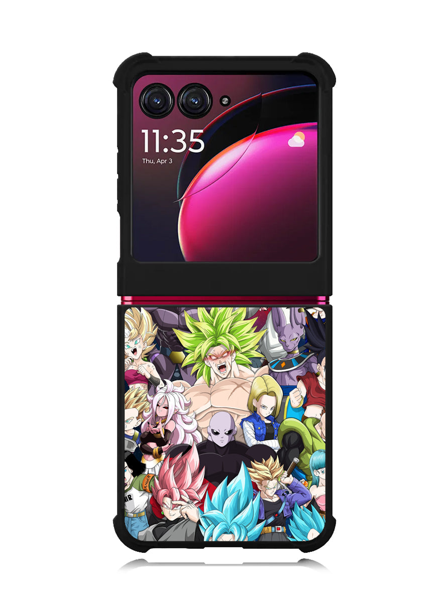 Dragon Ball Collage Motorola Moto Razr Plus 2023 , Moto Razr+ 2023 Case OV4764