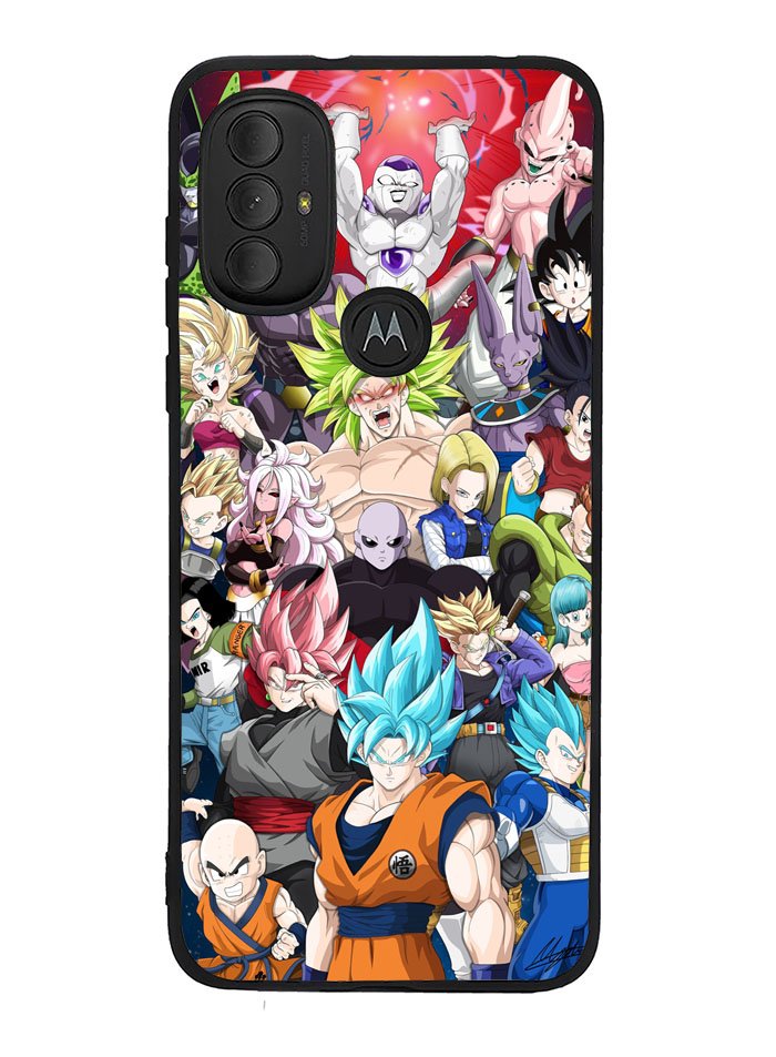 Dragon Ball Collage Motorola Moto G Pure 2021 , Moto G Power 2022 Case OV4764