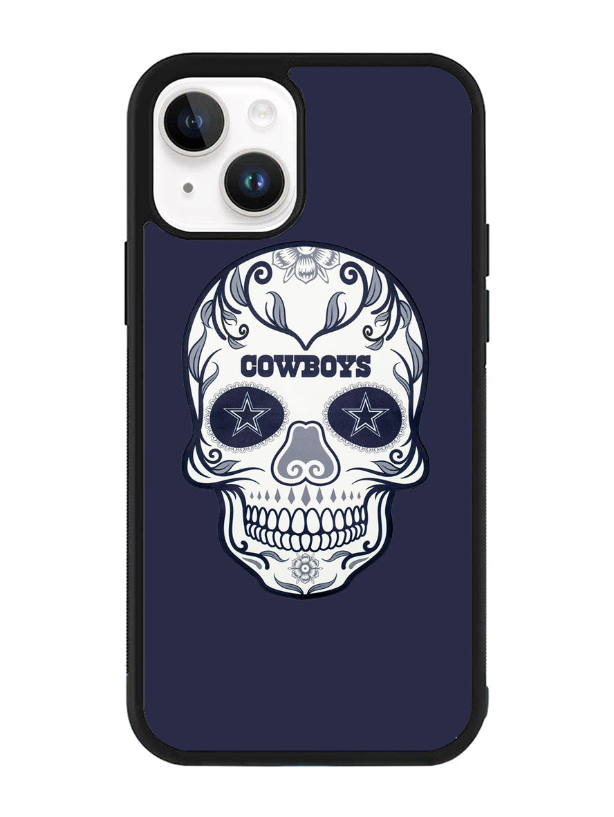 Dallas Cowboys Skull iPhone 14 Plus Case QC4594