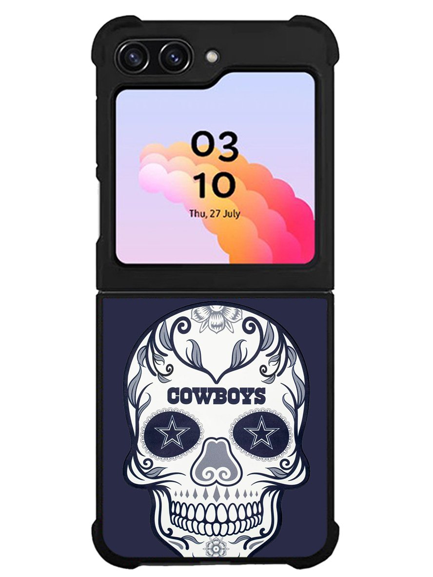 Dallas Cowboys Skull Samsung Galaxy Z Flip 5 5G 2023 Case OV4594