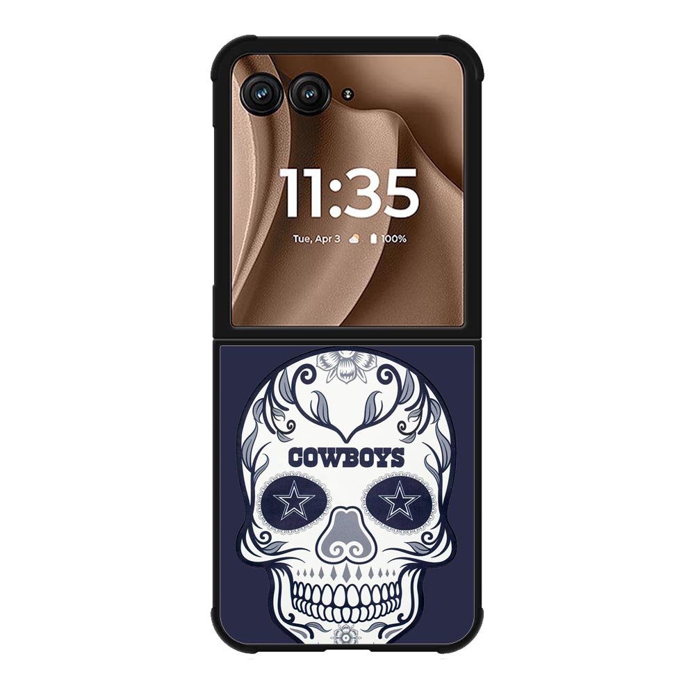 Dallas Cowboys Skull Motorola Moto RAZR Plus 2025 Case OV4594