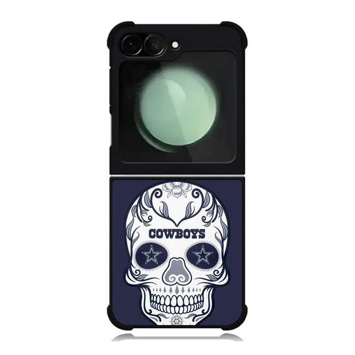 Dallas Cowboys Skull Samsung Galaxy Z Flip 6 5G 2024 Case OV4594
