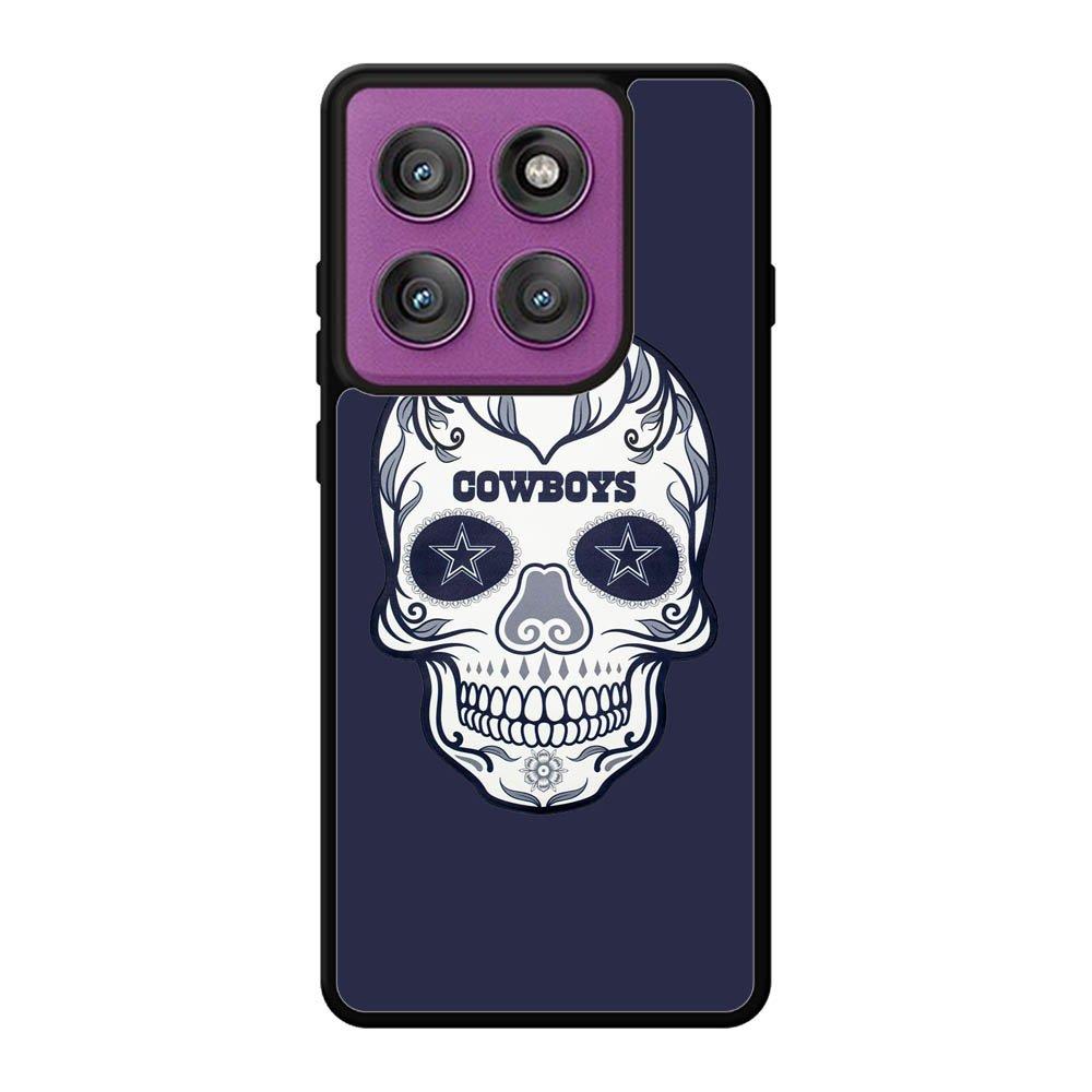 Dallas Cowboys Skull Motorola Moto Edge 60 Pro Case QC4594