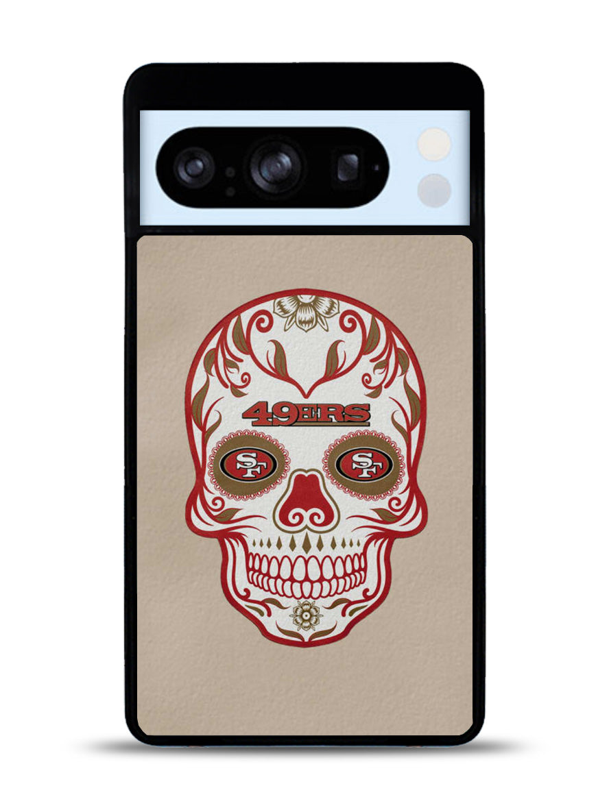 San Francisco 49ers Skull Google Pixel 8 Pro Case QC2629