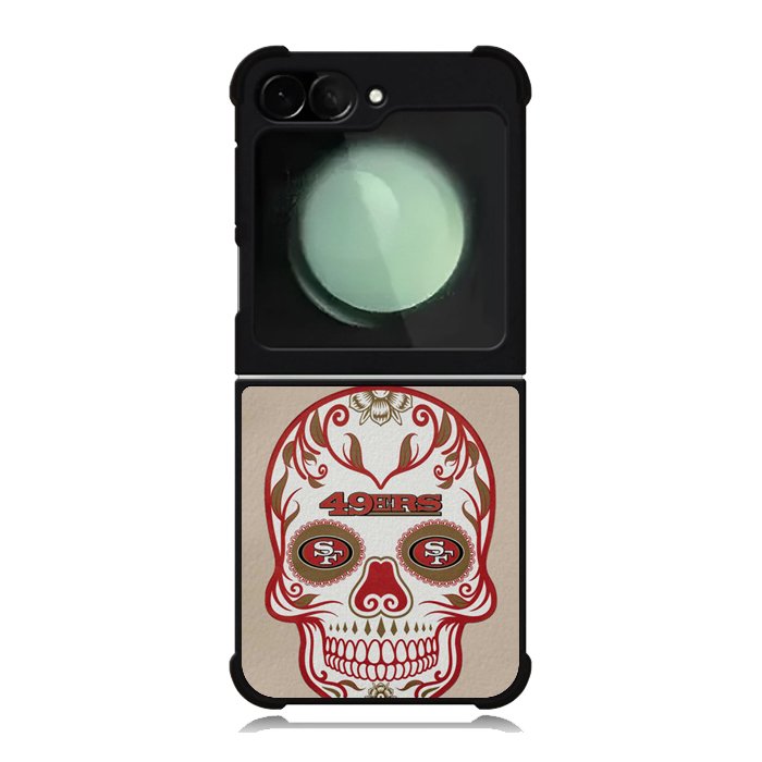 San Francisco 49ers Skull Samsung Galaxy Z Flip 6 5G 2024 Case OV2629