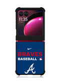Atlanta Braves Motorola Moto Razr Plus 2023 , Moto Razr+ 2023 Case OV3898