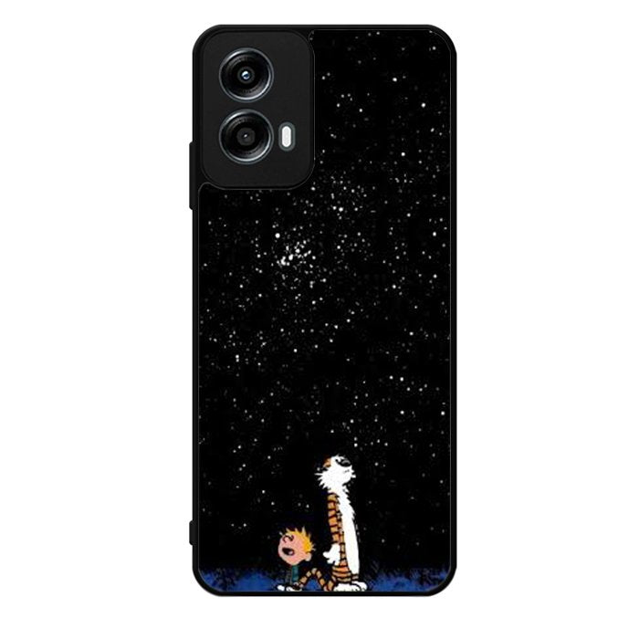 Calvin And Hobbes Motorola Moto G Play 2024 Case OV4344