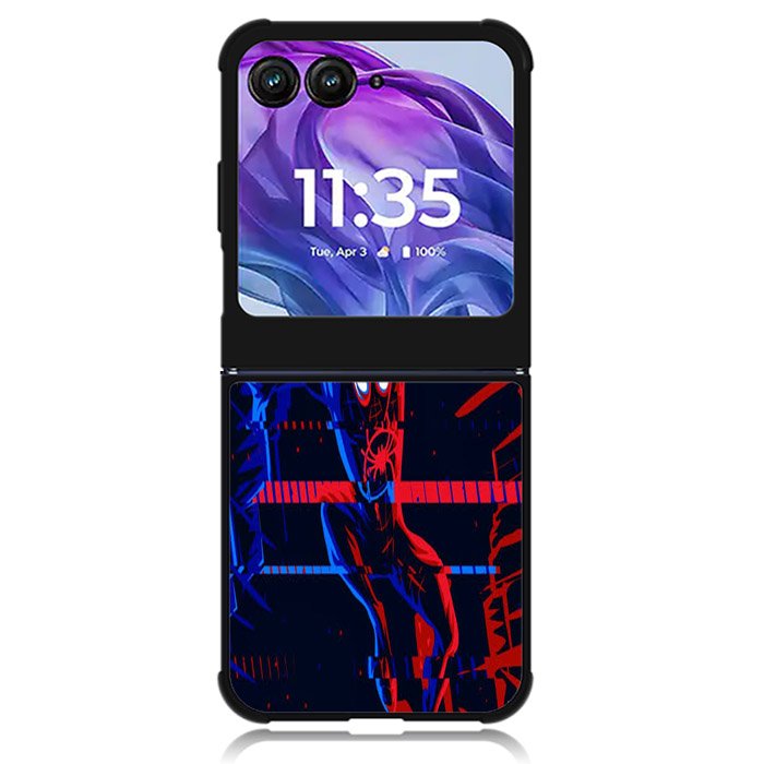 Spiderman Miles Morales Motorola Moto Razr Plus 2024 , Moto Razr+ 2024 Case OV2477