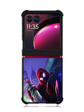Spiderman Miles Morales Motorola Moto Razr Plus 2023 , Moto Razr+ 2023 Case