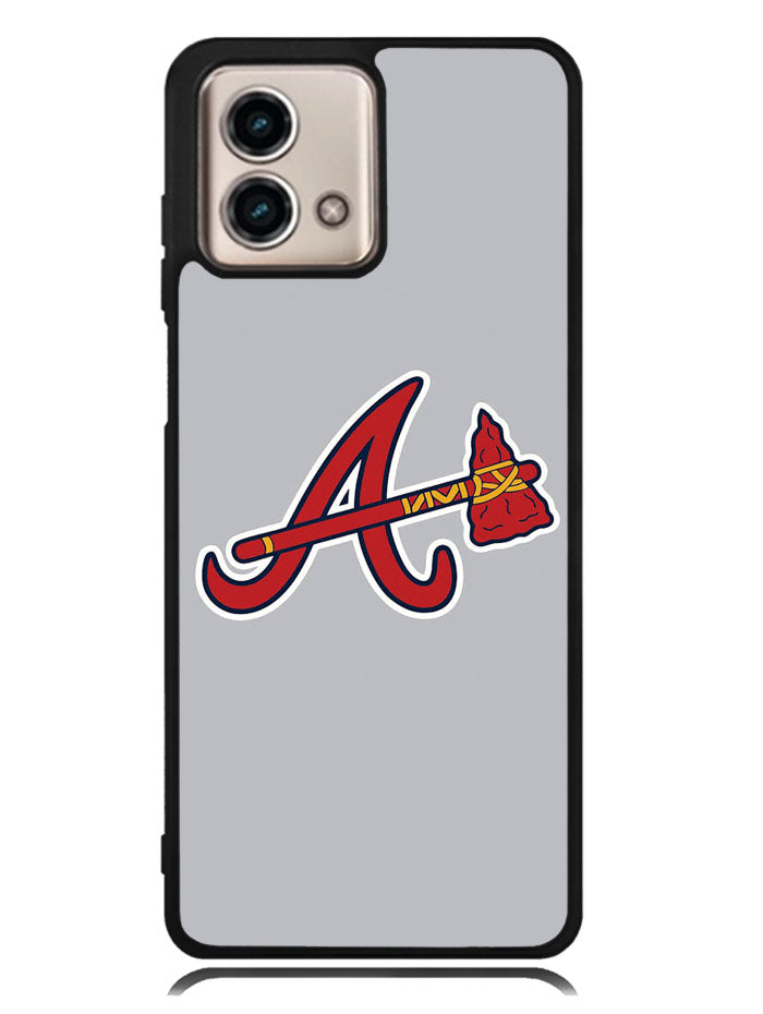 Atlanta Braves Logo 2nd Motorola Moto G Stylus 5G 2023 Case
