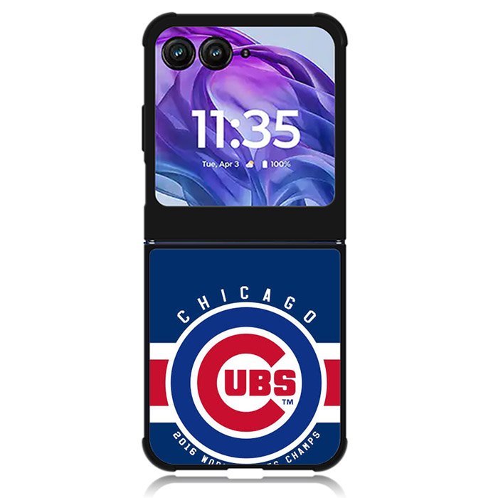 Chicago Cubs 6th Motorola Moto Razr Plus 2024 , Moto Razr+ 2024 Case