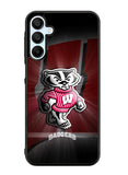 wisconsin badger logo Samsung Galaxy A15 5G Case