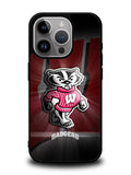 wisconsin badger logo iPhone 15 Pro Case