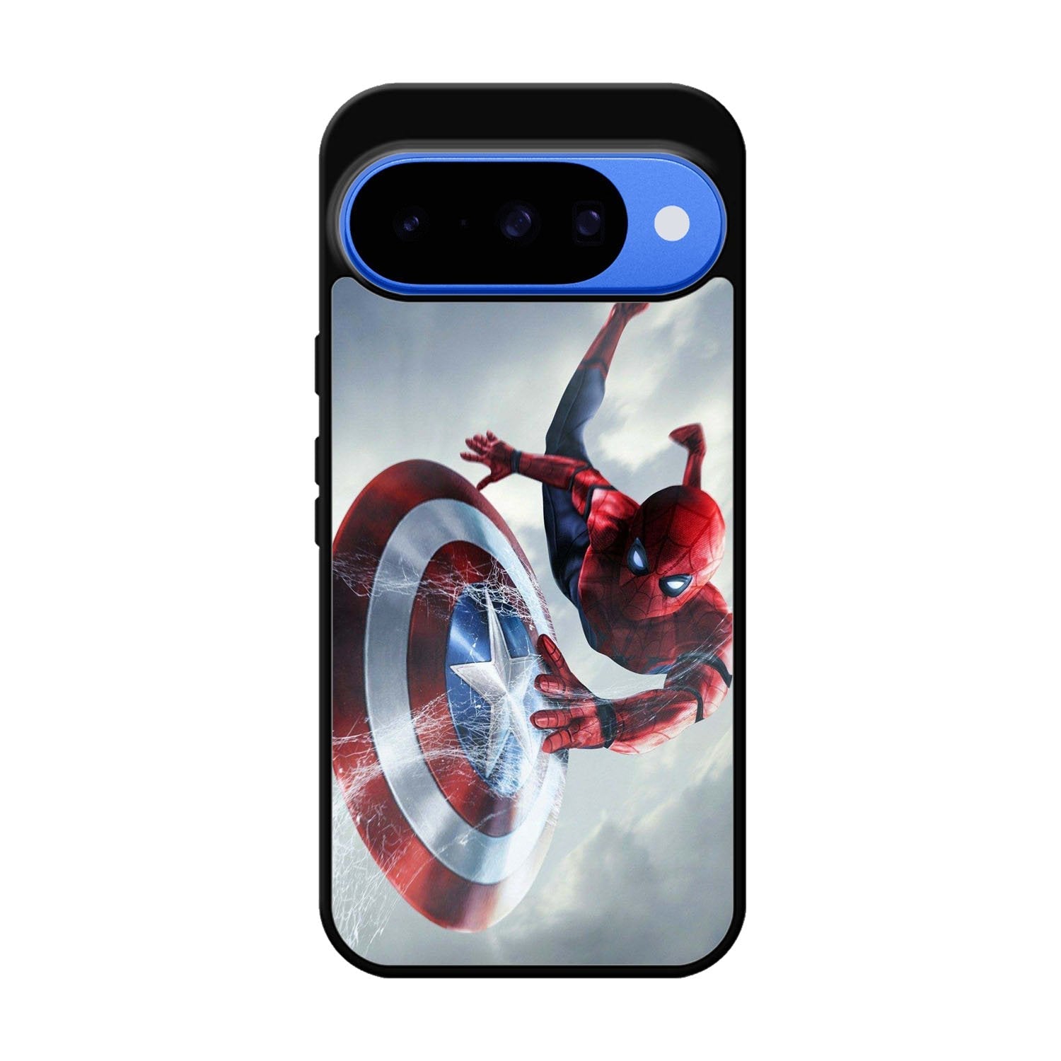 Spiderman Captain America Shield Google Pixel 10 Case QC2511