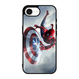 Spiderman Captain America Shield iPhone 17e Case OV2511