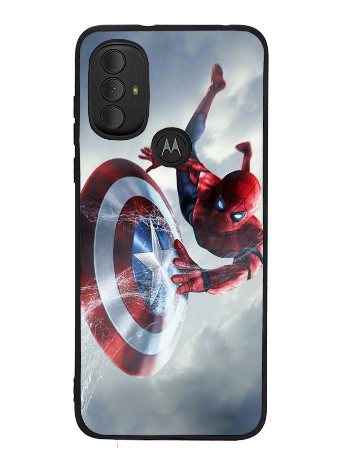 Spiderman Captain America Shield Motorola Moto G Pure 2021 , Moto G Power 2022 Case OV2511