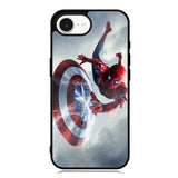 Spiderman Captain America Shield iPhone 16e Case OV2511