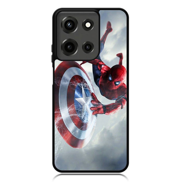 Spiderman Captain America Shield Motorola Moto G 5G 2025 Case OV2511