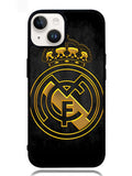 Real Madrid Gold 1st iPhone 14 Plus Case