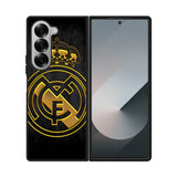 real madrid gold Samsung Galaxy Z Fold 7 5G Case QC2766