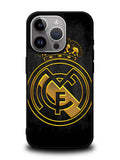 real madrid gold iPhone 16 Pro Max Case QC2766