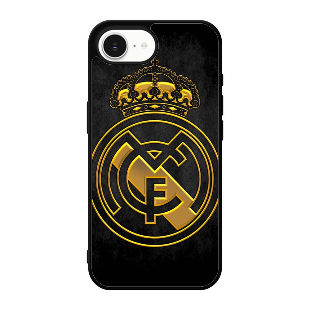 real madrid gold iPhone 17e Case QC2766