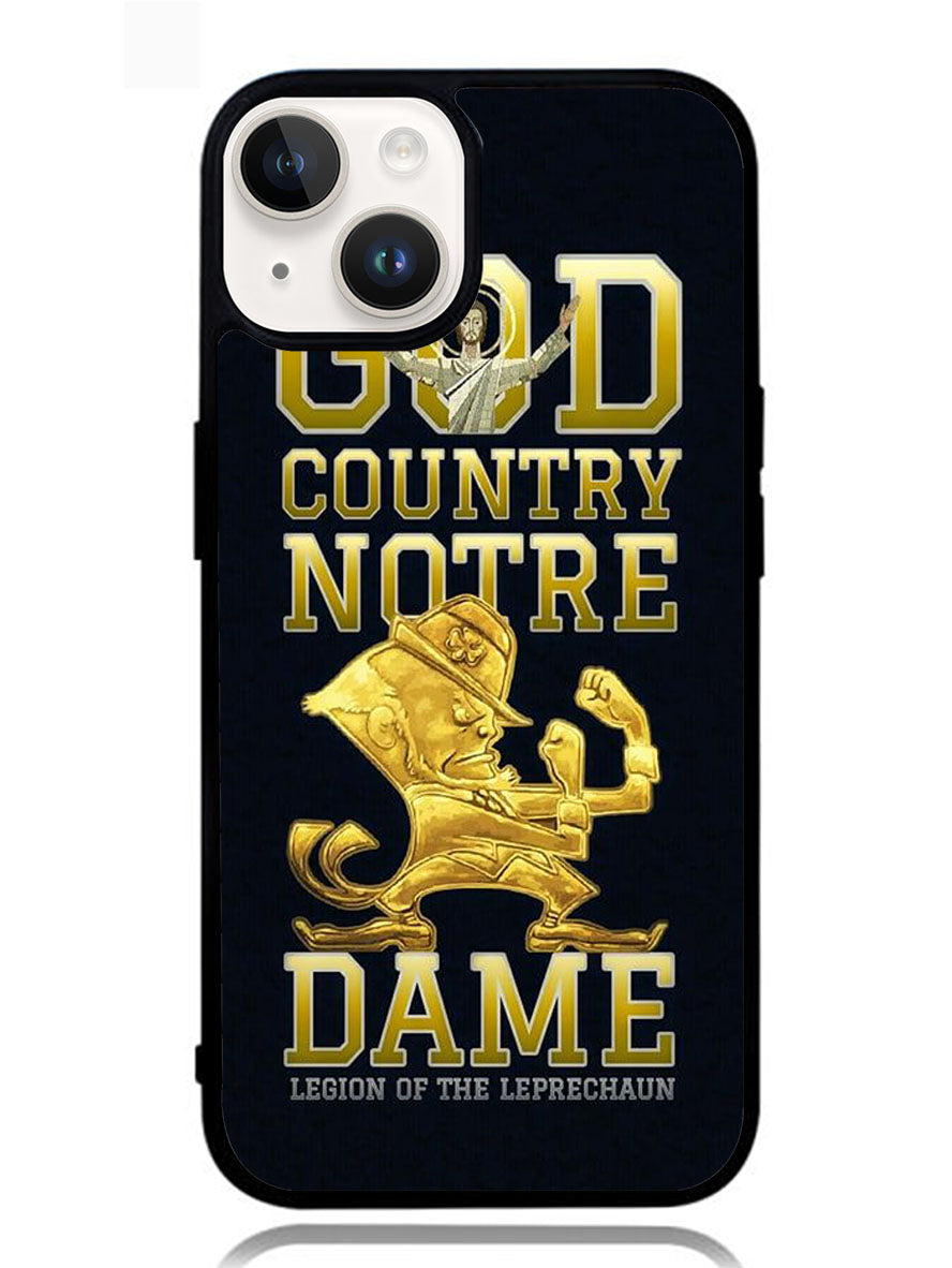 notre dame fighting irish 4th iPhone 14 Plus Case