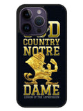 notre dame fighting irish 4th iPhone 14 Pro Case