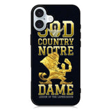 notre dame fighting irish 4th iPhone 16 Plus Case