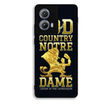 notre dame fighting irish 4th Motorola Moto Edge 2024 Case OV0274