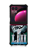 Philadelphia Eagles 4th Motorola Moto Razr Plus 2023 , Moto Razr+ 2023 Case