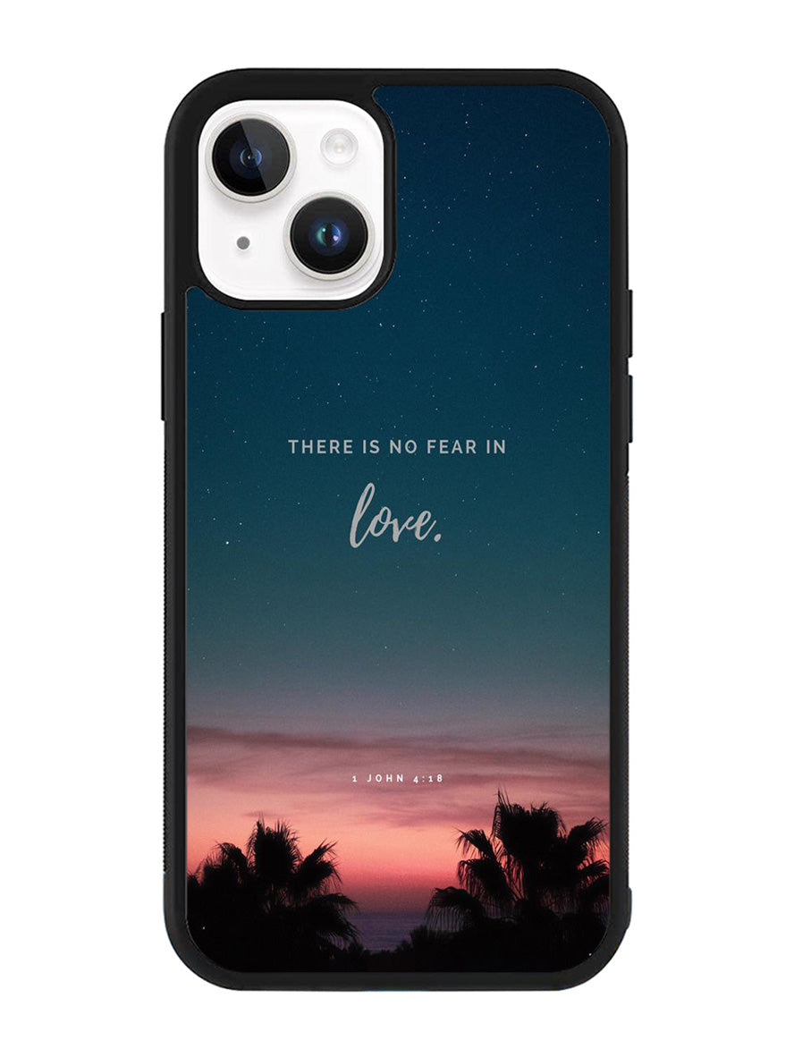 There is no fear in love iPhone 14 Case QC2193