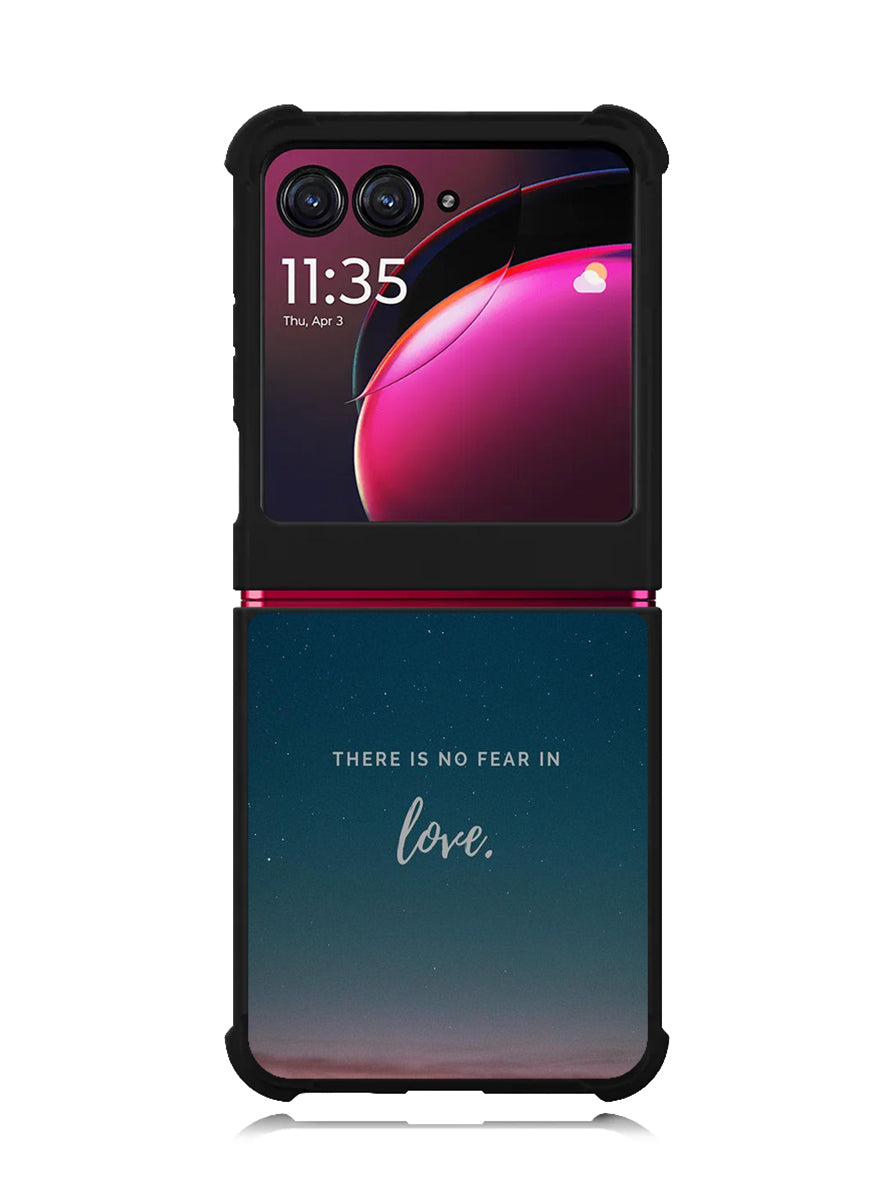 There is no fear in love Motorola Moto Razr Plus 2023 , Moto Razr+ 2023 Case OV2193
