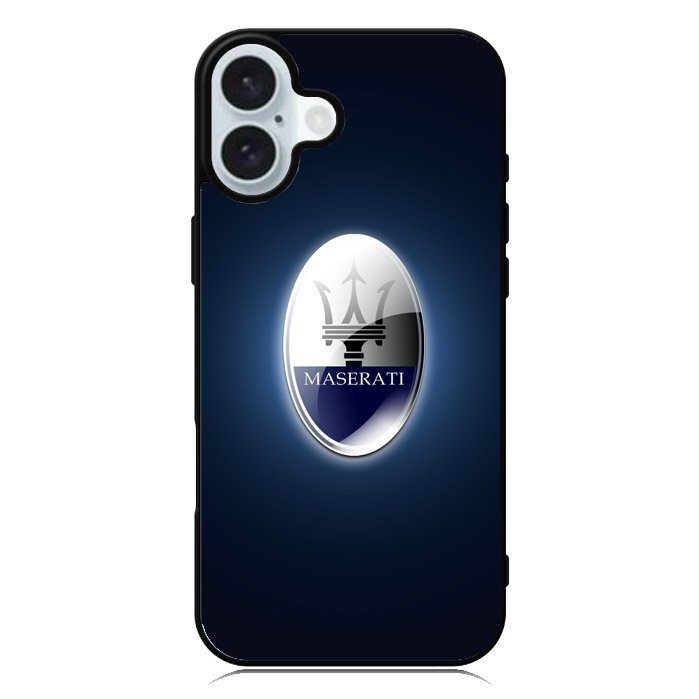 maserati logo 3rd iPhone 16 Plus Case