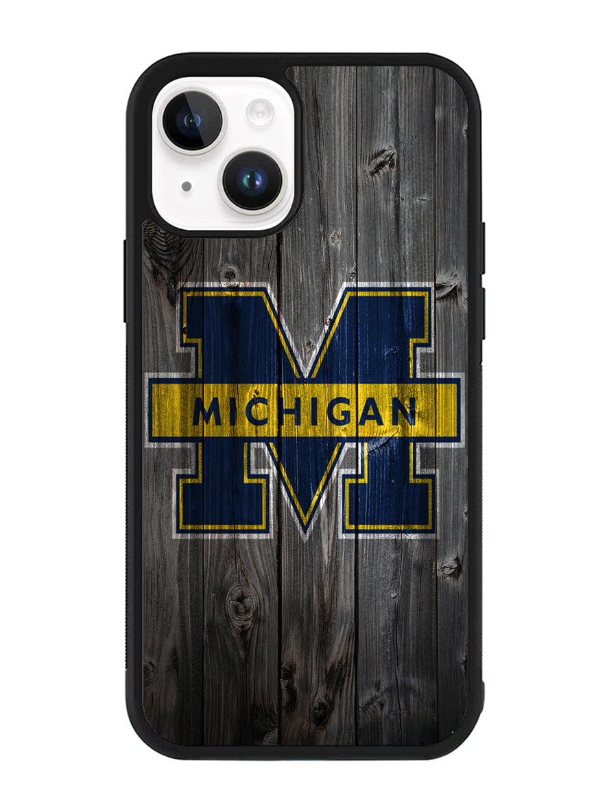 michigan wolverines iPhone 14 Case QC3313