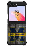 michigan wolverines Samsung Galaxy Z Flip 5 5G 2023 Case OV3313