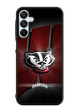 wisconsin badger logo Samsung Galaxy A35 5G Case OV1985