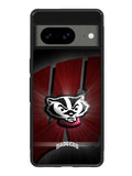 wisconsin badger logo Google Pixel 8A Case QC1985