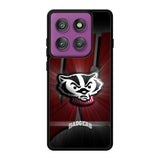 wisconsin badger logo Motorola Moto Edge 60 Pro Case OV1985
