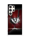 wisconsin badger logo Samsung Galaxy S23 Ultra 5G Case QC1985
