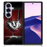 wisconsin badger logo Samsung Galaxy Z Fold 7 Case OV1985