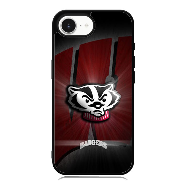 wisconsin badger logo iPhone 16e Case OV1985